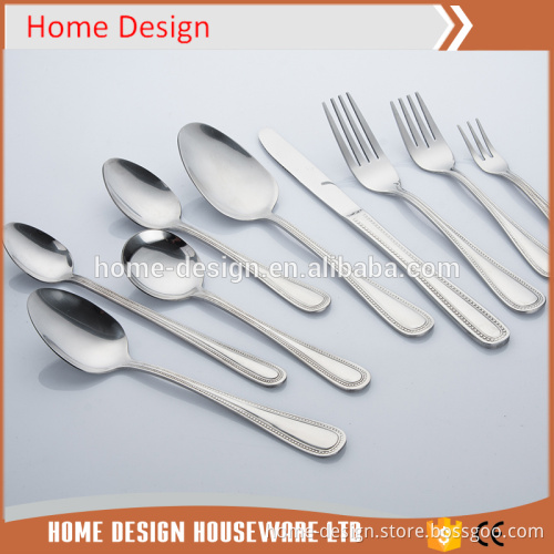 stainless steel bulk cutlery with dot, bulk flatware